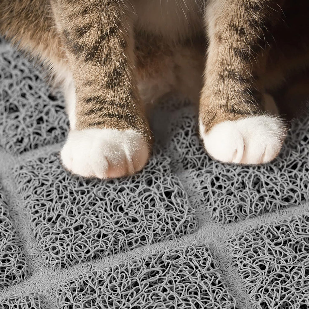 Premium Cat Litter Mat! With A Non-Slip Waterproof Backside, Making A Soft And Easy To Clean Solution For Cats!